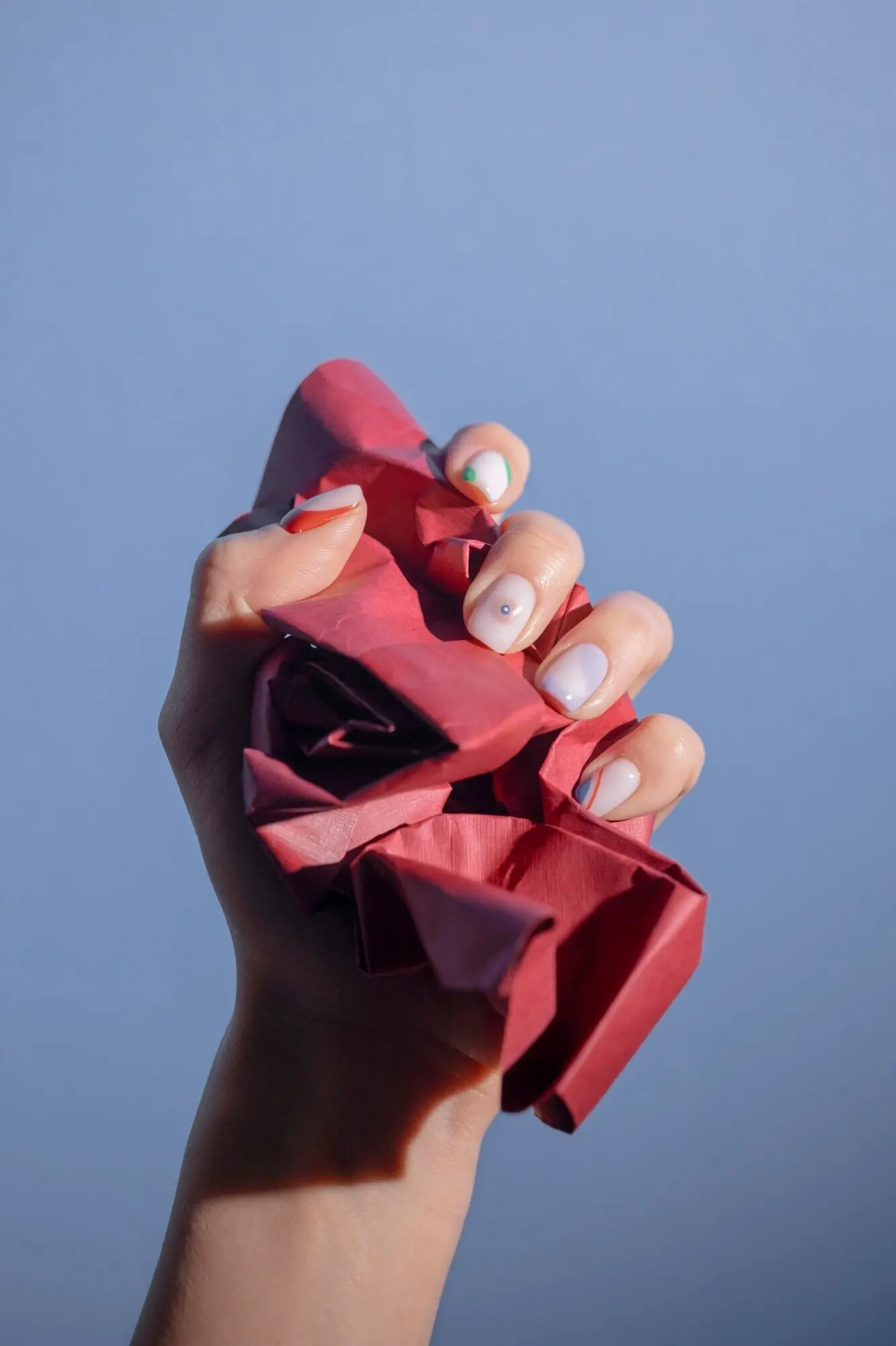 Nahaufnahme von Beauty-Nailart